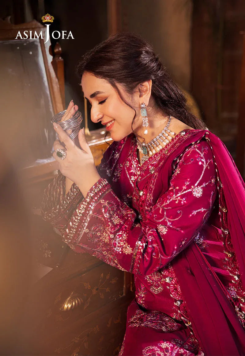Asim Jofa | Chikankari Eid24 | AJCE-09 - Aqsa Fabrics