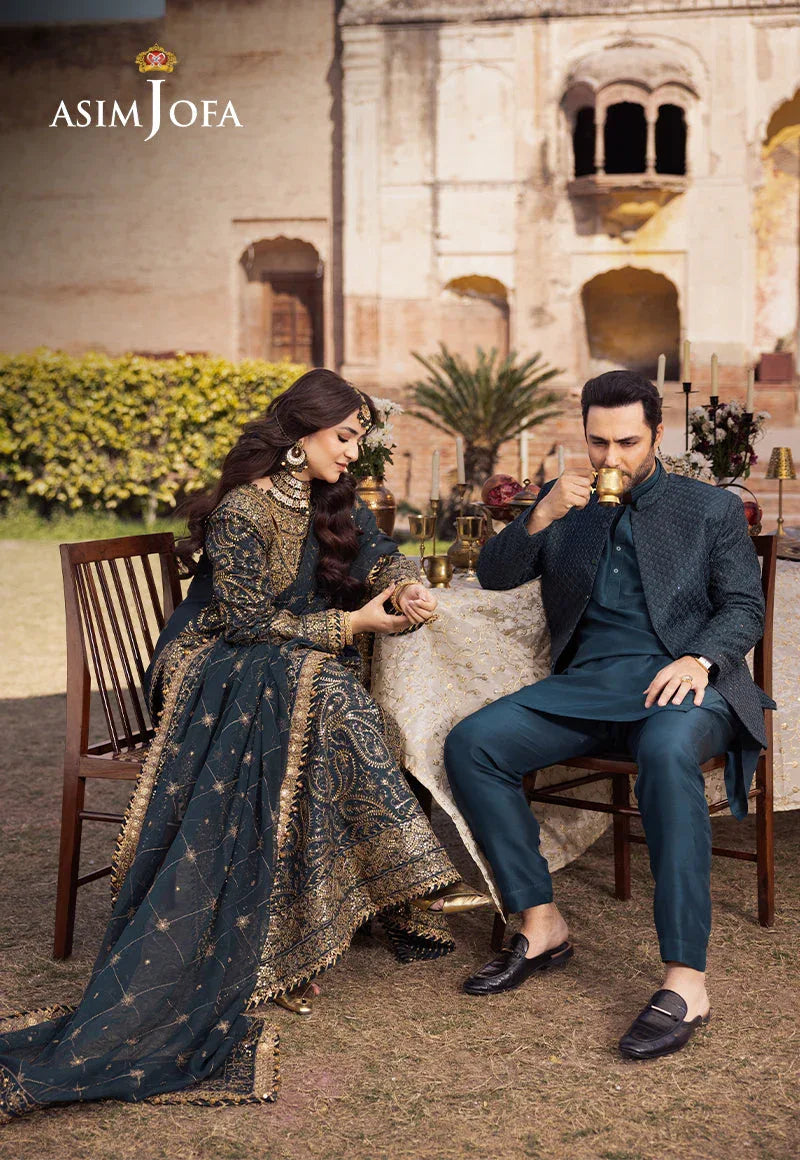 Asim Jofa | Chikankari Eid24 | AJCE-03 - Aqsa Fabrics