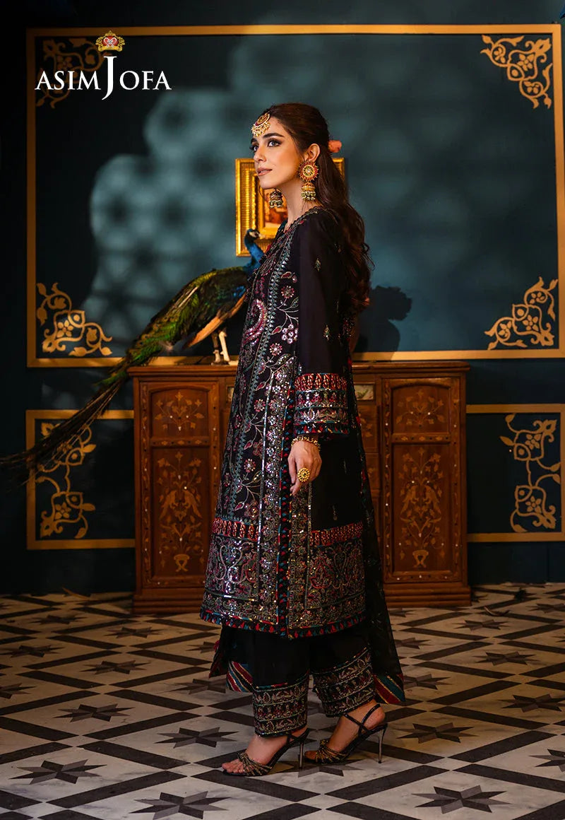 Asim Jofa | Fasana e Ishq Eid Luxury Lawn | AJFI-14 - Aqsa Fabrics