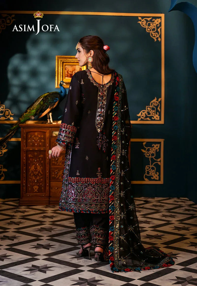 Asim Jofa | Fasana e Ishq Eid Luxury Lawn | AJFI-14 - Aqsa Fabrics
