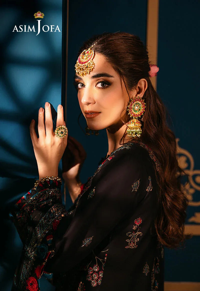 Asim Jofa | Fasana e Ishq Eid Luxury Lawn | AJFI-14 - Aqsa Fabrics