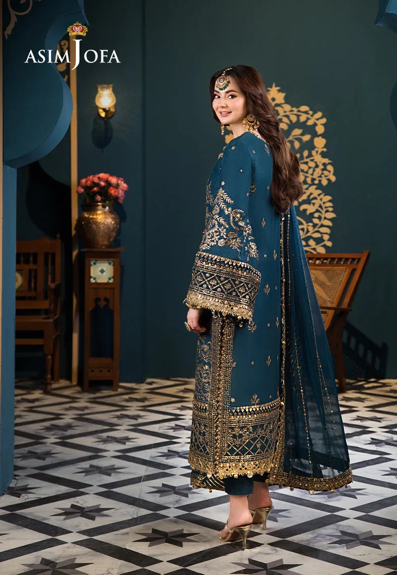 Asim Jofa | Fasana e Ishq Eid Luxury Lawn | AJFI-30 - Aqsa Fabrics