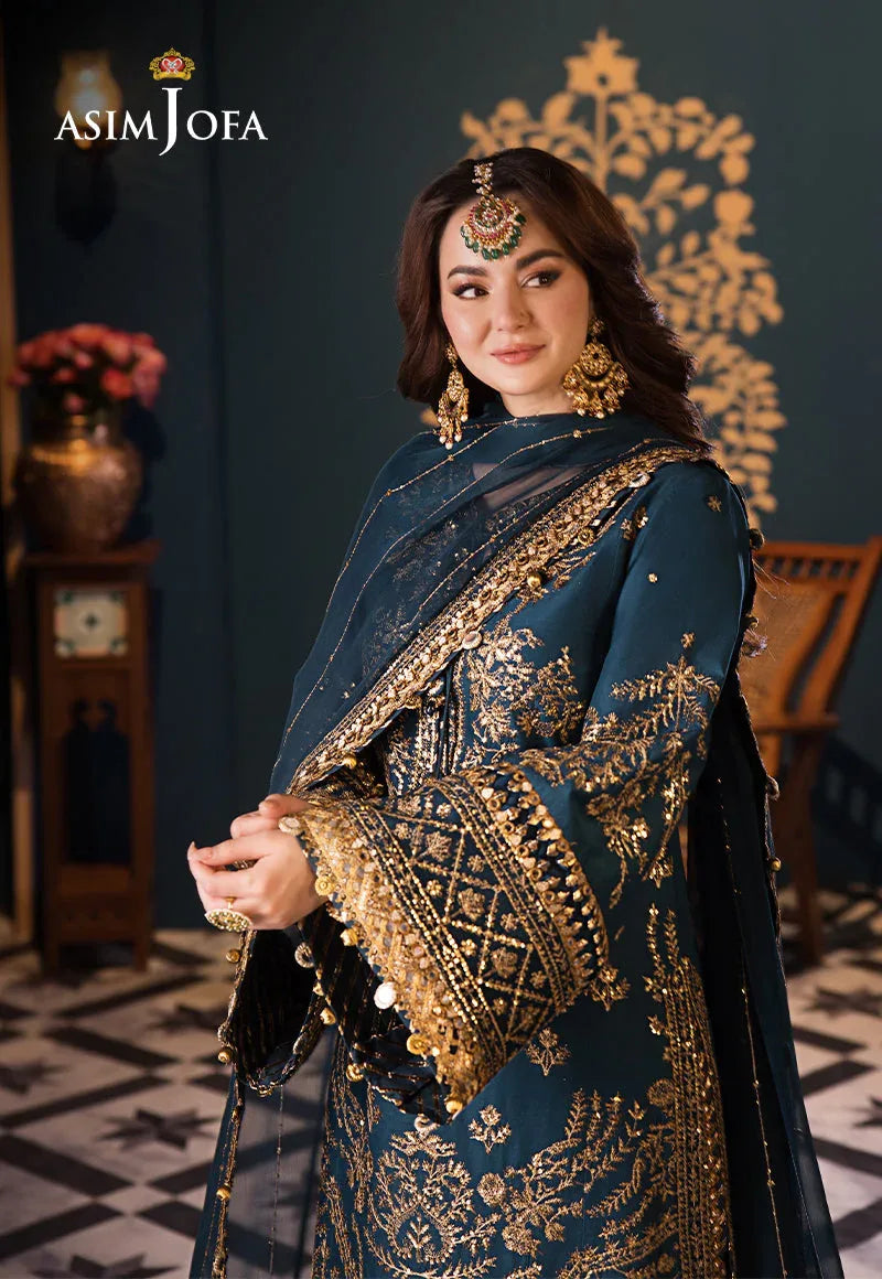 Asim Jofa | Fasana e Ishq Eid Luxury Lawn | AJFI-30 - Aqsa Fabrics