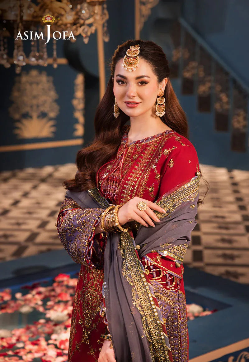 Asim Jofa | Fasana e Ishq Eid Luxury Lawn | AJFI-27 - Aqsa Fabrics