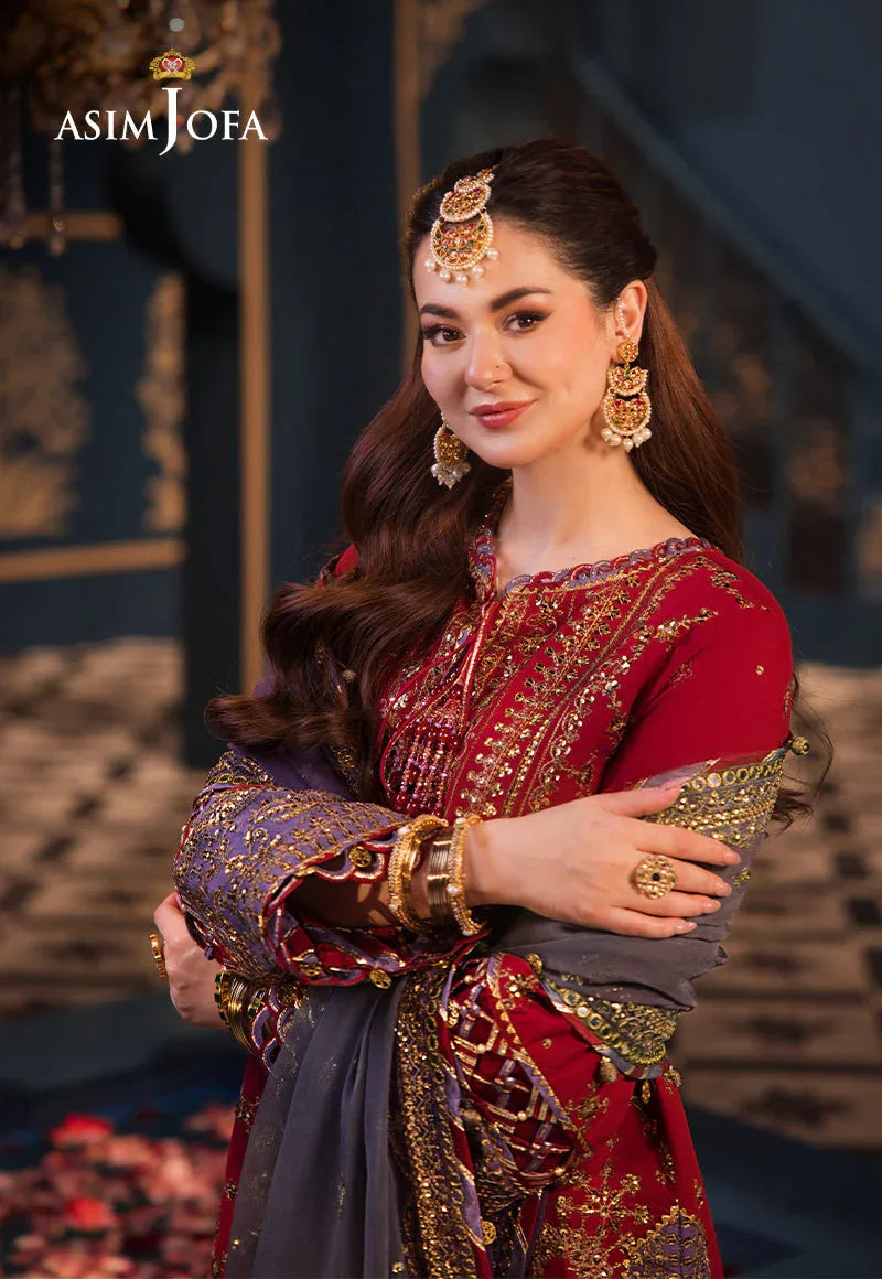 Asim Jofa | Fasana e Ishq Eid Luxury Lawn | AJFI-27 - Aqsa Fabrics