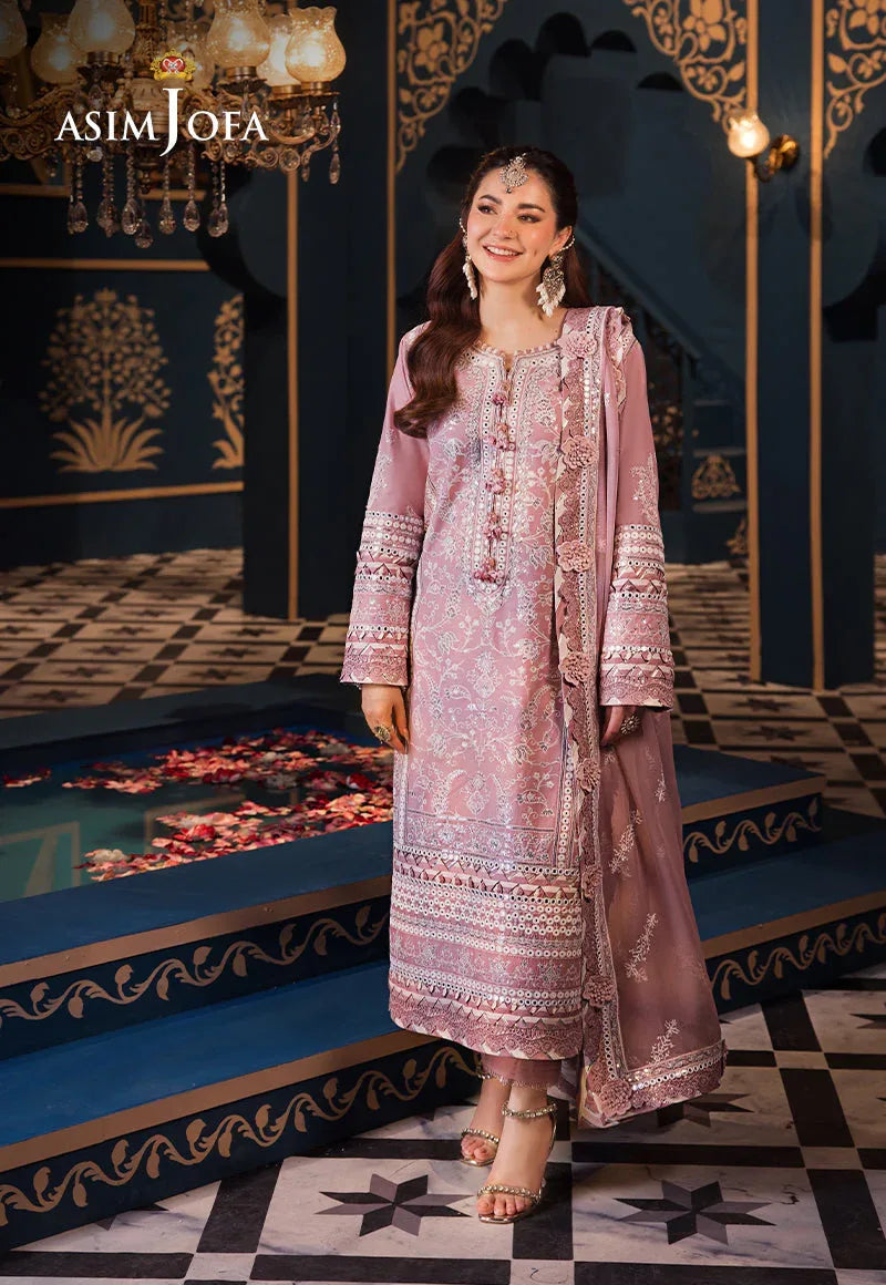 Asim Jofa | Fasana e Ishq Eid Luxury Lawn | AJFI-02 - Aqsa Fabrics