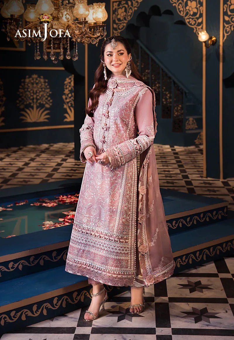 Asim Jofa | Fasana e Ishq Eid Luxury Lawn | AJFI-02 - Aqsa Fabrics