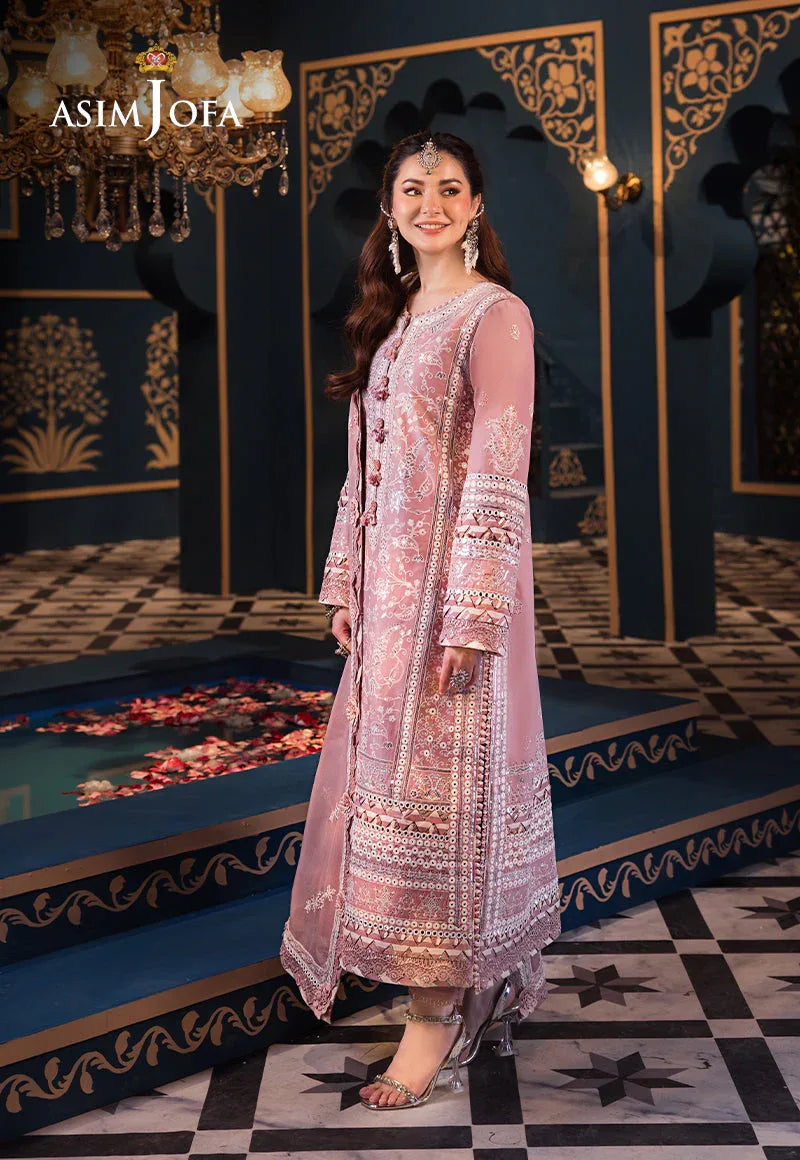 Asim Jofa | Fasana e Ishq Eid Luxury Lawn | AJFI-02 - Aqsa Fabrics