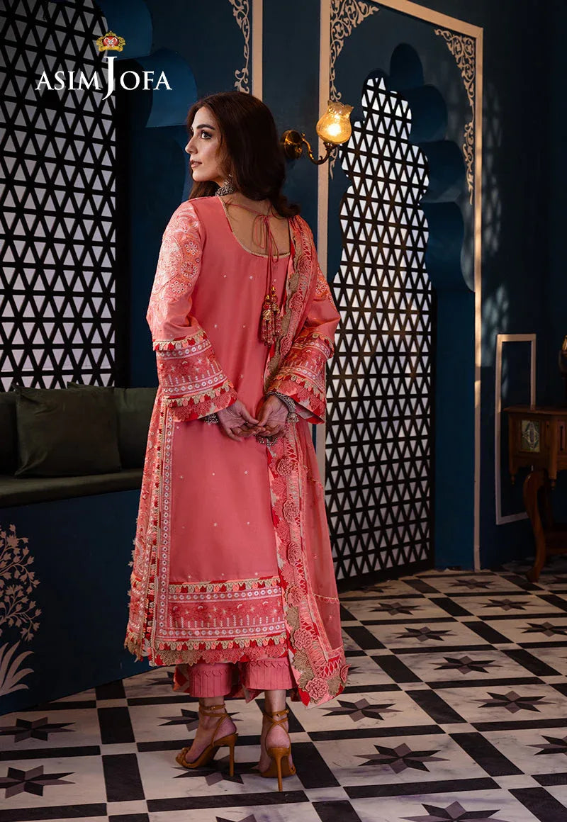 Asim Jofa | Fasana e Ishq Eid Luxury Lawn | AJFI-07 - Aqsa Fabrics