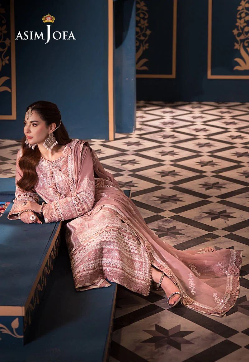 Asim Jofa | Fasana e Ishq Eid Luxury Lawn | AJFI-02 - Aqsa Fabrics