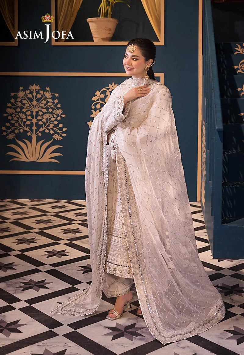 Asim Jofa | Fasana e Ishq Eid Luxury Lawn | AJFI-08 - Aqsa Fabrics