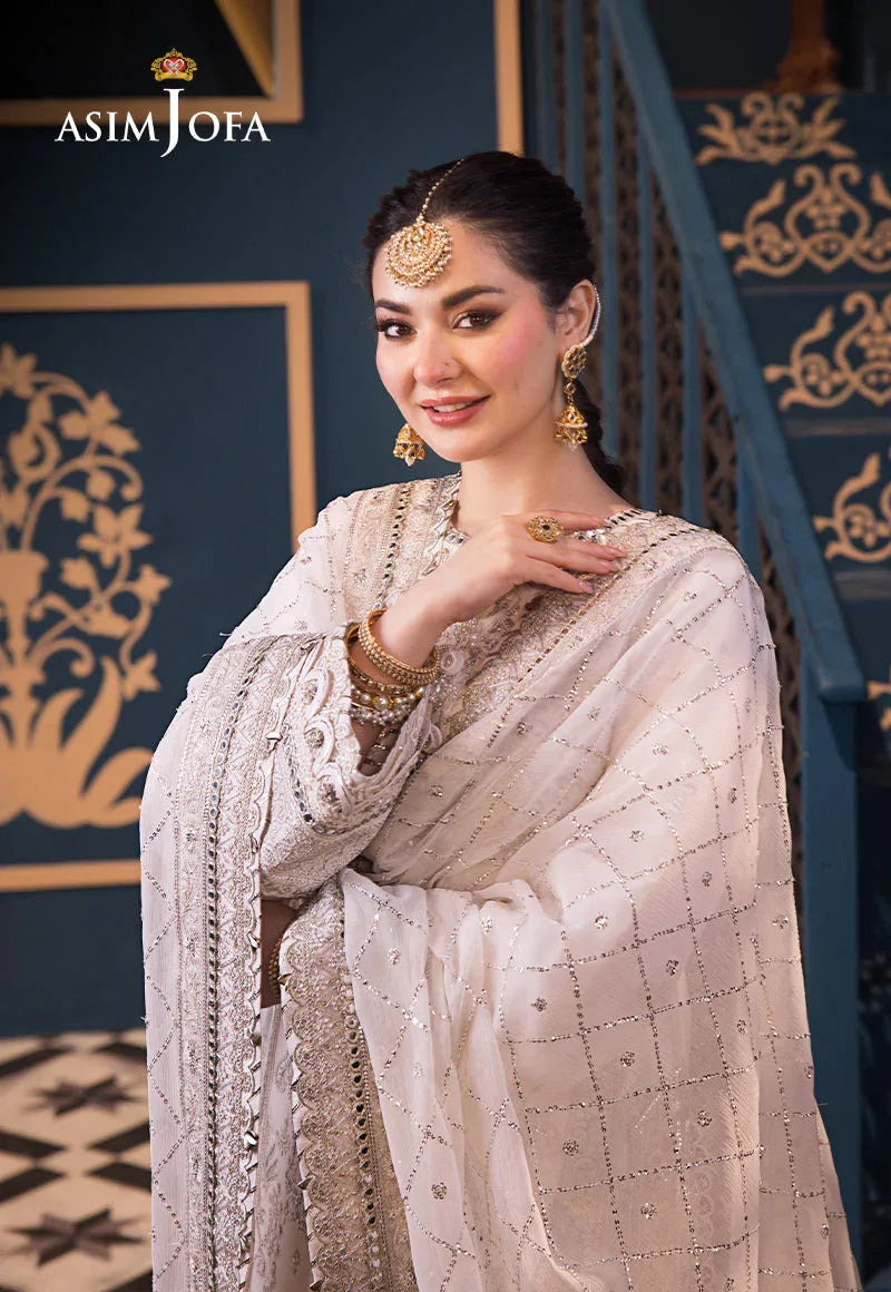 Asim Jofa | Fasana e Ishq Eid Luxury Lawn | AJFI-08 - Aqsa Fabrics