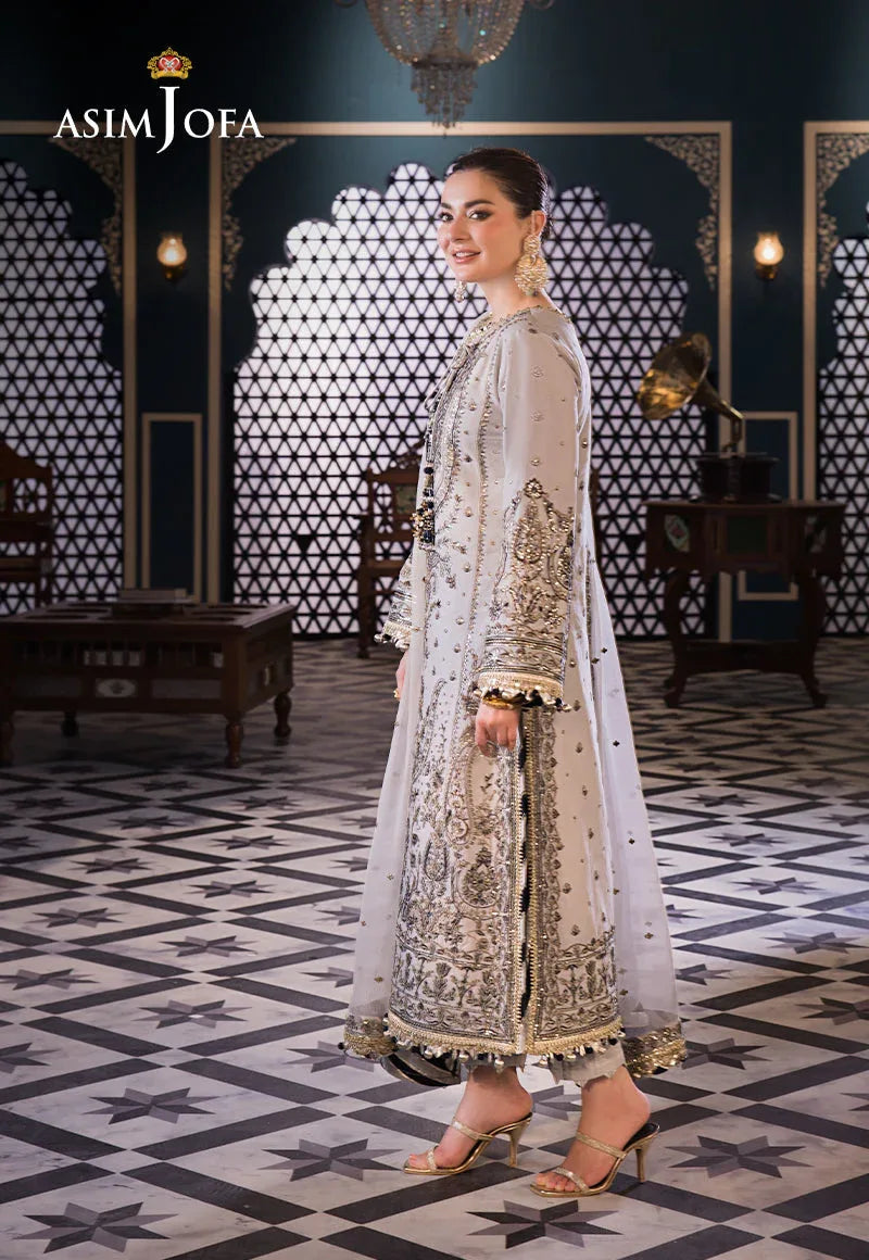 Asim Jofa | Fasana e Ishq Eid Luxury Lawn | AJFI-28 - Aqsa Fabrics