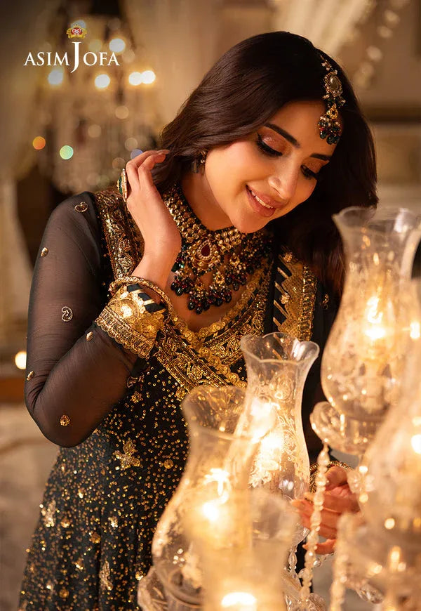 Asim Jofa | Shehnai Festive Collection | AJSH-05 - Aqsa Fabrics