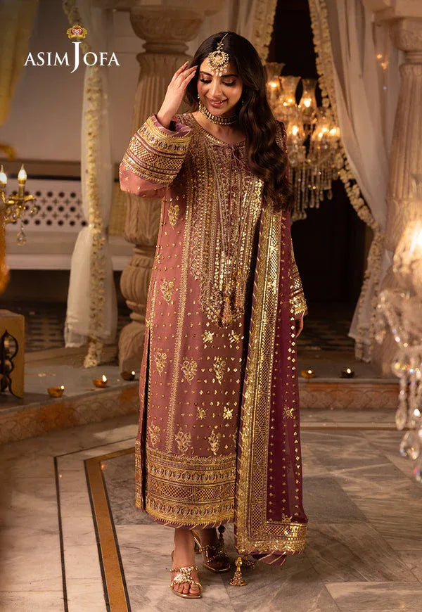 Asim Jofa | Shehnai Festive Collection | AJSH-17 - Aqsa Fabrics