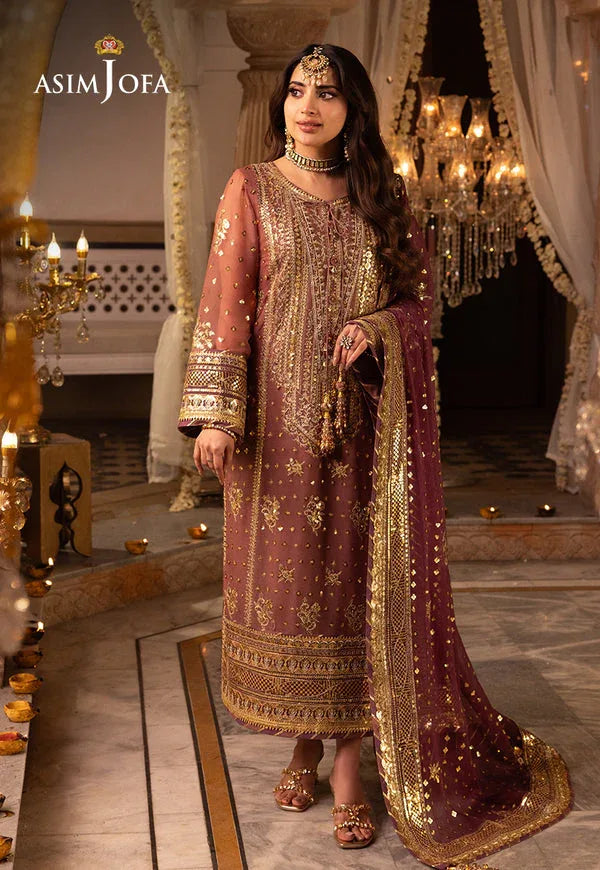 Asim Jofa | Shehnai Festive Collection | AJSH-17 - Aqsa Fabrics