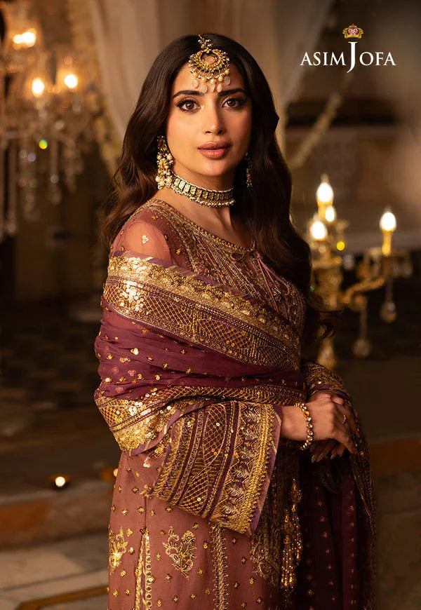 Asim Jofa | Shehnai Festive Collection | AJSH-17 - Aqsa Fabrics