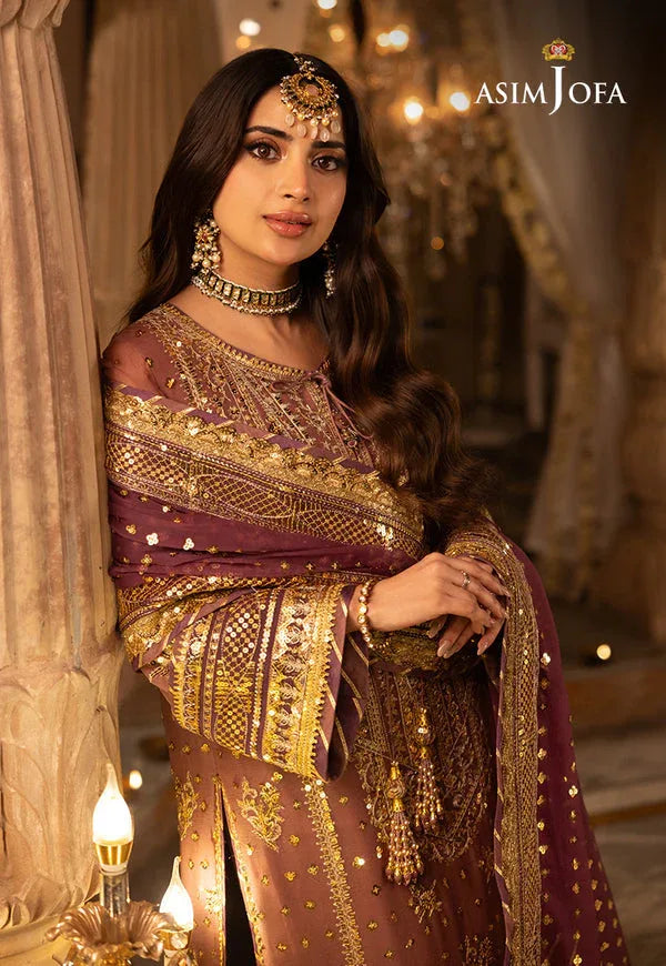 Asim Jofa | Shehnai Festive Collection | AJSH-17 - Aqsa Fabrics
