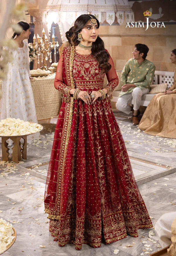 Asim Jofa | Shehnai Festive Collection | AJSH-06 - Aqsa Fabrics