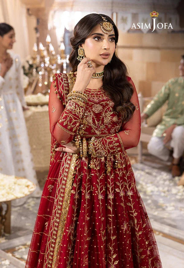 Asim Jofa | Shehnai Festive Collection | AJSH-06 - Aqsa Fabrics