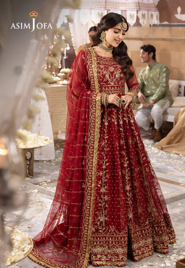 Asim Jofa | Shehnai Festive Collection | AJSH-06 - Aqsa Fabrics