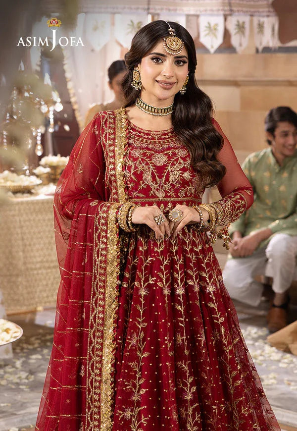 Asim Jofa | Shehnai Festive Collection | AJSH-06 - Aqsa Fabrics