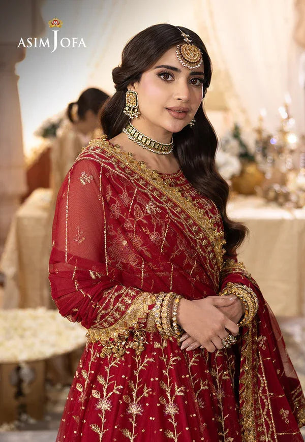 Asim Jofa | Shehnai Festive Collection | AJSH-06 - Aqsa Fabrics