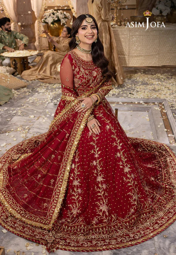 Asim Jofa | Shehnai Festive Collection | AJSH-06 - Aqsa Fabrics
