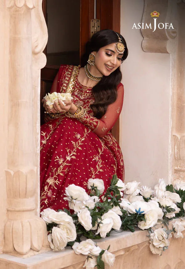 Asim Jofa | Shehnai Festive Collection | AJSH-06 - Aqsa Fabrics