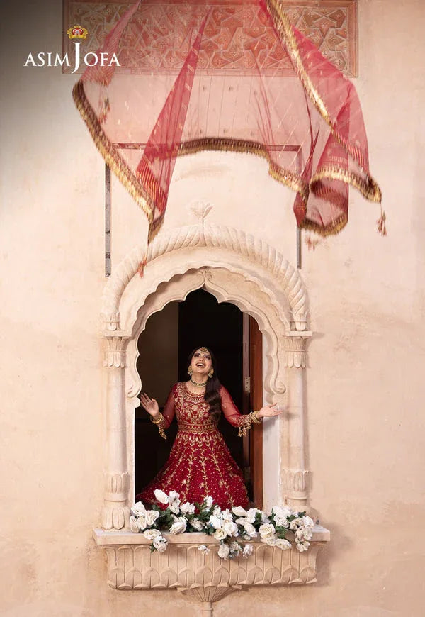 Asim Jofa | Shehnai Festive Collection | AJSH-06 - Aqsa Fabrics