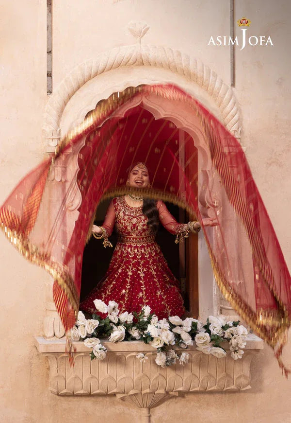 Asim Jofa | Shehnai Festive Collection | AJSH-06 - Aqsa Fabrics