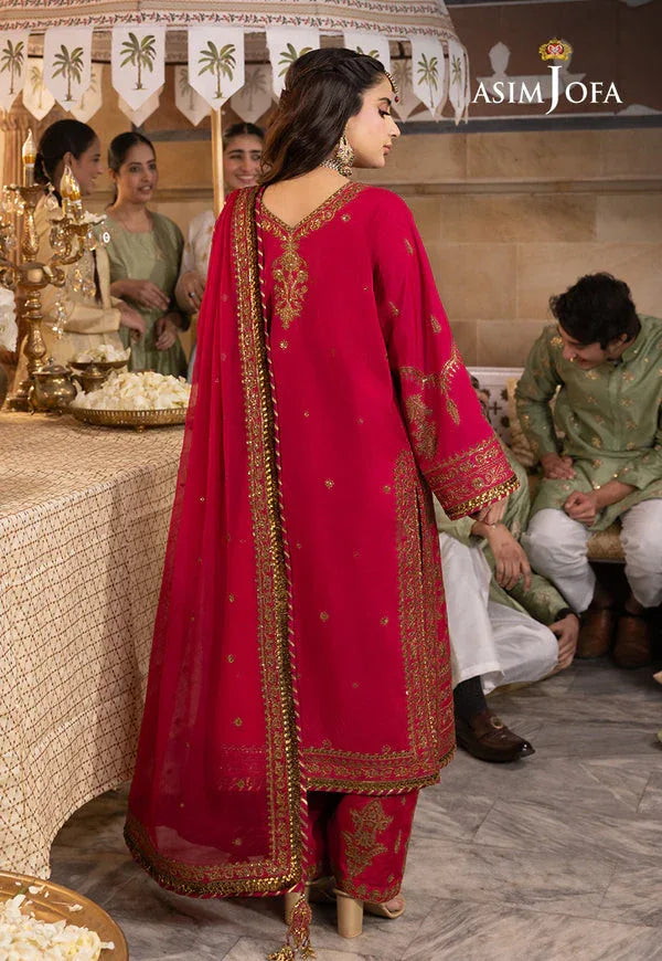 Asim Jofa | Shehnai Festive Collection | AJSH-09 - Aqsa Fabrics
