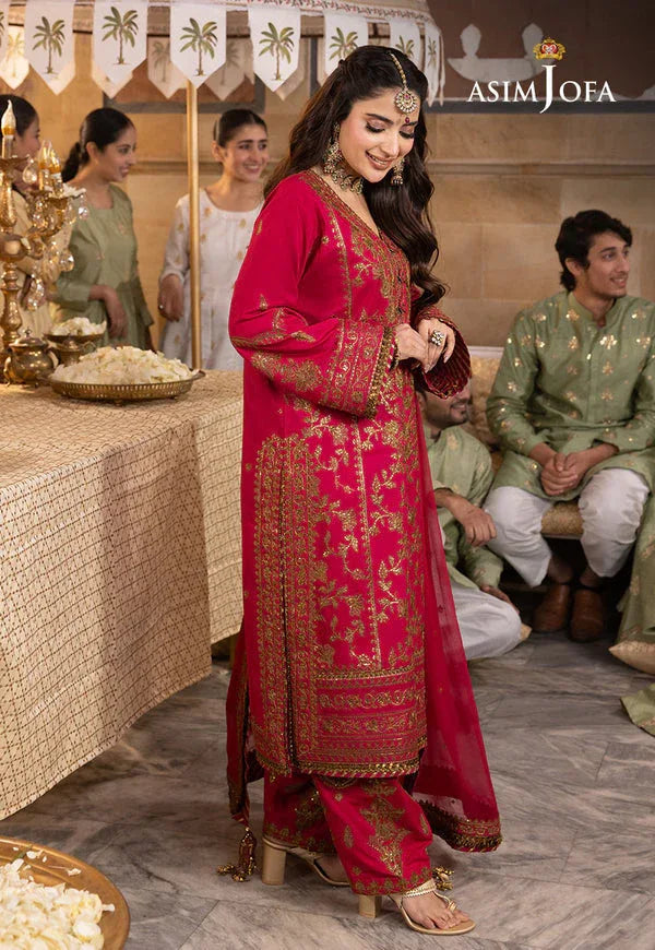 Asim Jofa | Shehnai Festive Collection | AJSH-09 - Aqsa Fabrics