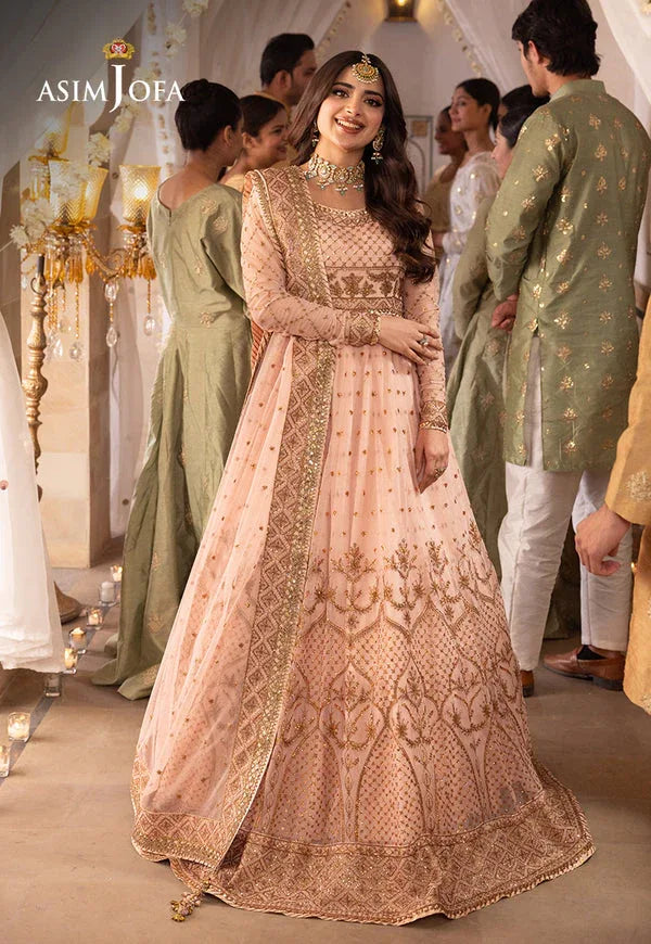 Asim Jofa | Shehnai Festive Collection | AJSH-15 - Aqsa Fabrics