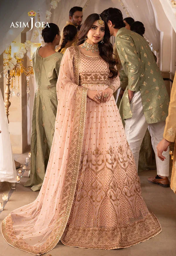 Asim Jofa | Shehnai Festive Collection | AJSH-15 - Aqsa Fabrics