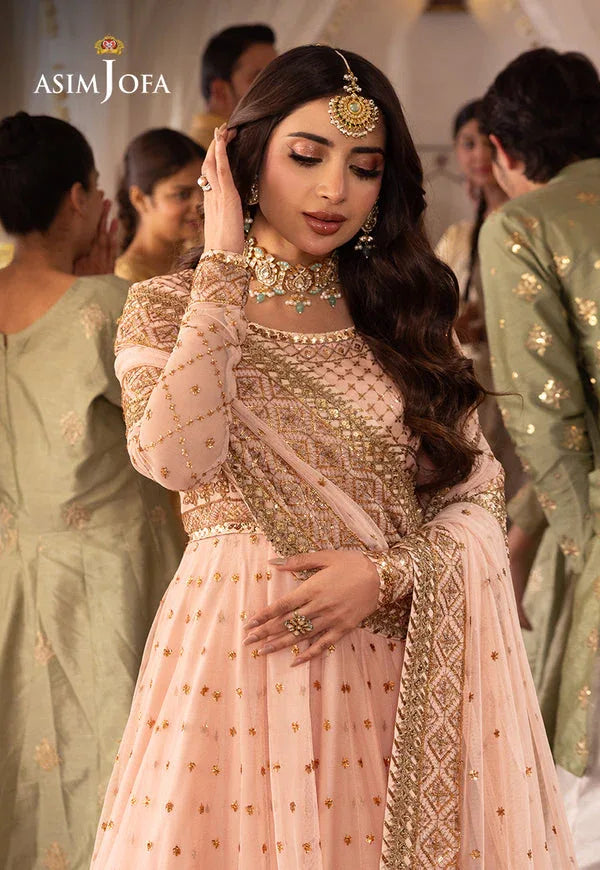 Asim Jofa | Shehnai Festive Collection | AJSH-15 - Aqsa Fabrics