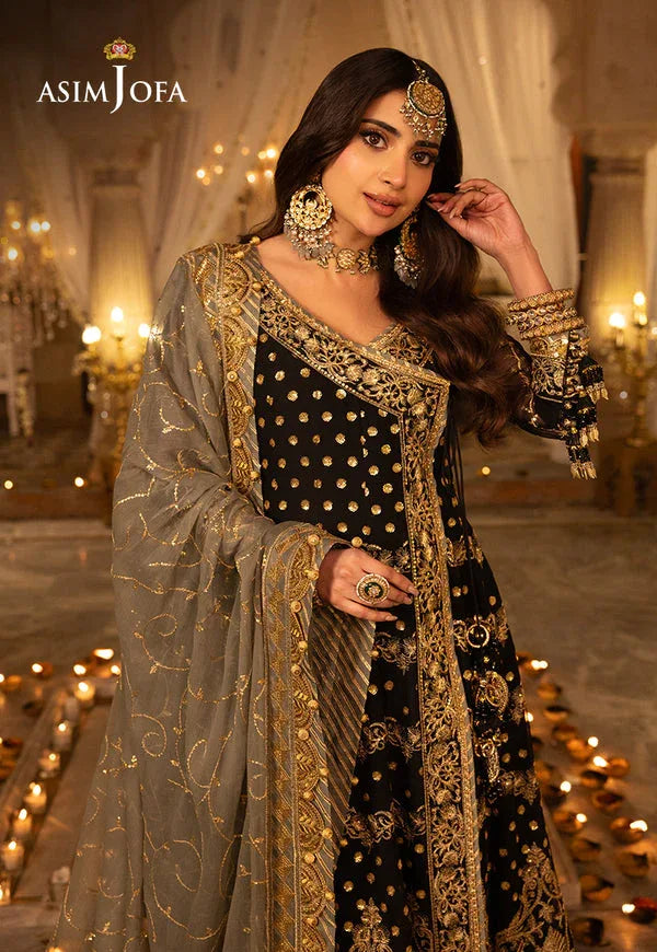 Asim Jofa | Shehnai Festive Collection | AJSH-08 - Aqsa Fabrics