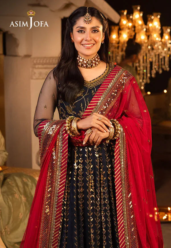 Asim Jofa | Shehnai Festive Collection | AJSH-10 - Aqsa Fabrics