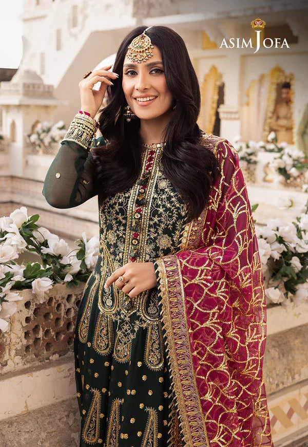 Asim Jofa | Shehnai Festive Collection | AJSH-11 - Aqsa Fabrics