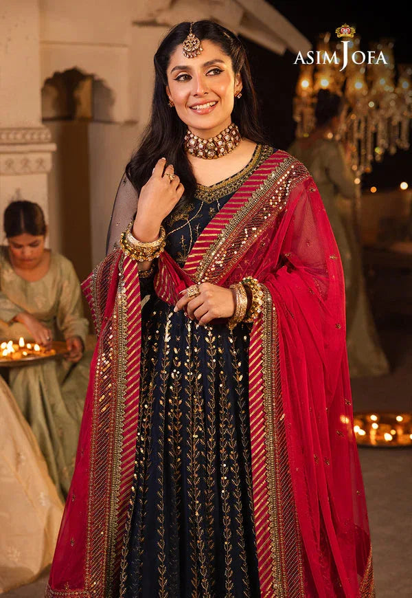 Asim Jofa | Shehnai Festive Collection | AJSH-10 - Aqsa Fabrics
