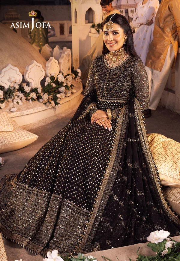 Asim Jofa | Shehnai Festive Collection | AJSH-01 - Aqsa Fabrics
