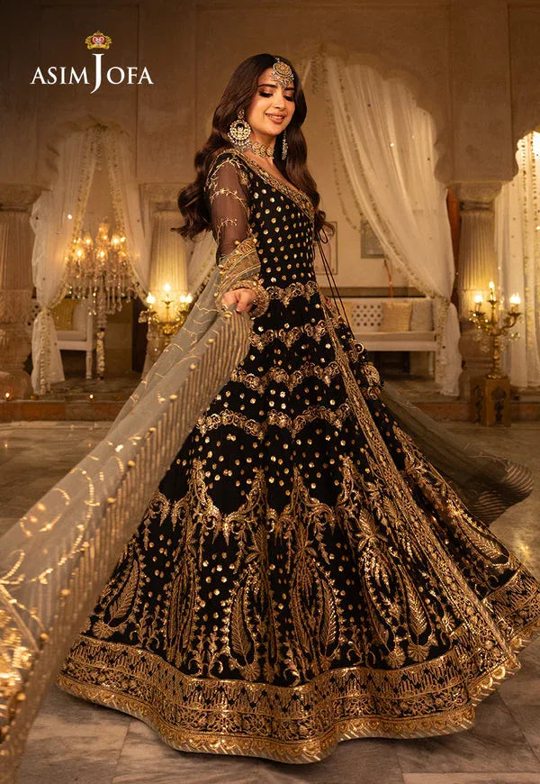 Asim Jofa | Shehnai Festive Collection | AJSH-05 - Aqsa Fabrics
