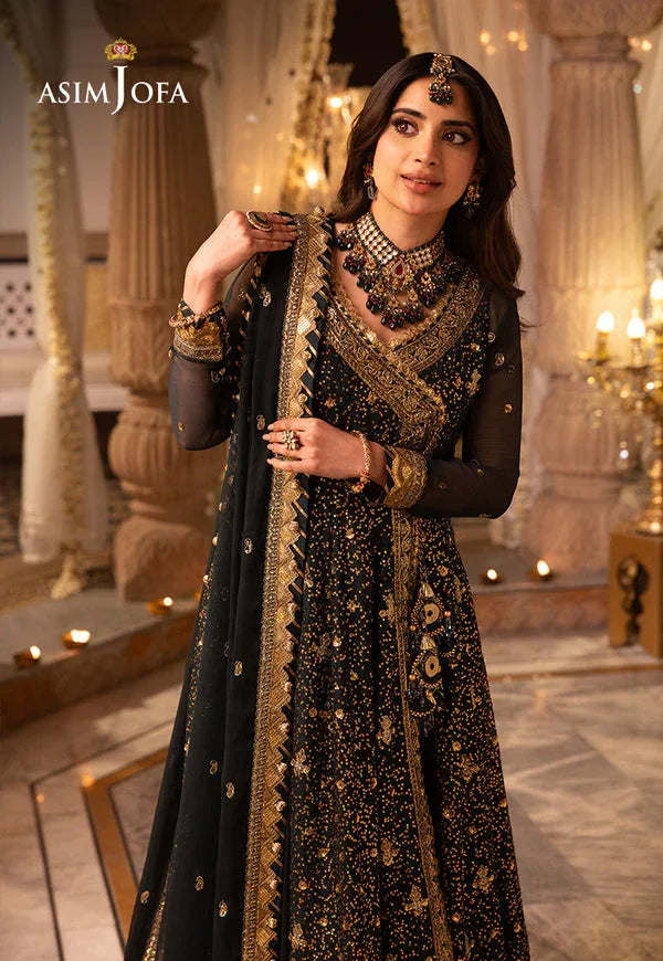 Asim Jofa | Shehnai Festive Collection | AJSH-05 - Aqsa Fabrics