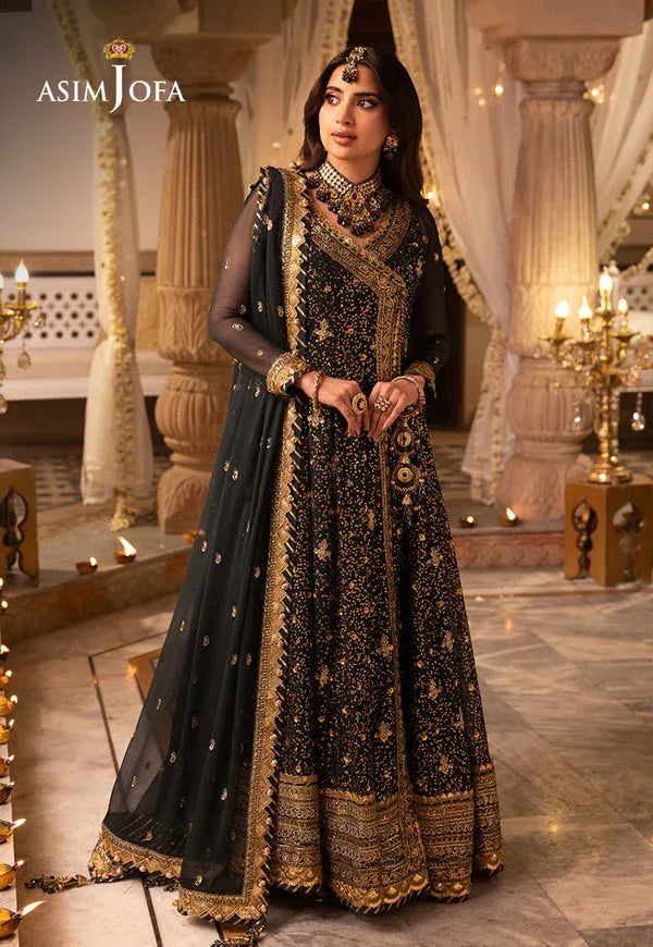 Asim Jofa | Shehnai Festive Collection | AJSH-05 - Aqsa Fabrics