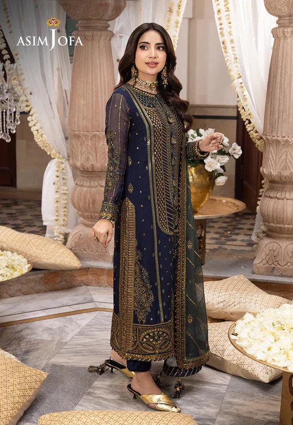 Asim Jofa | Shehnai Festive Collection | AJSH-12 - Aqsa Fabrics