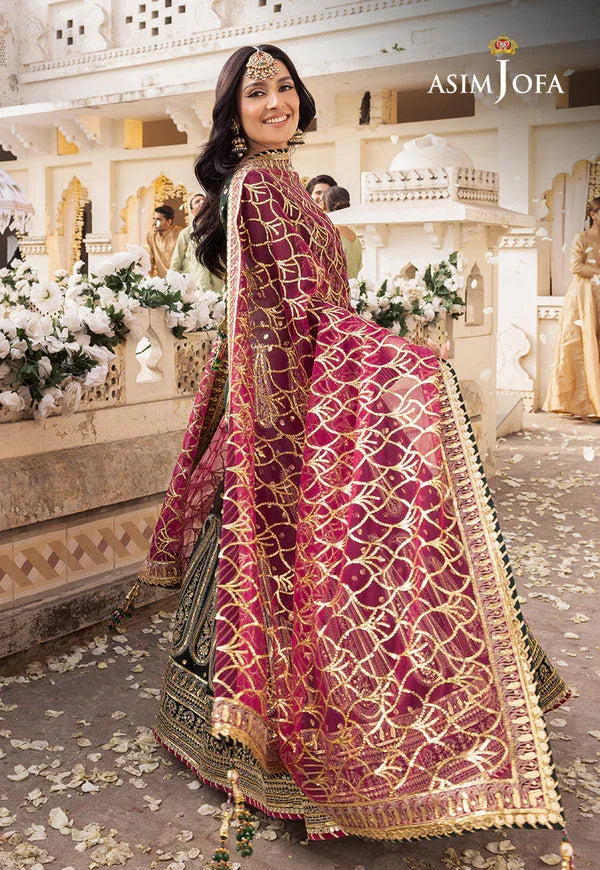 Asim Jofa | Shehnai Festive Collection | AJSH-11 - Aqsa Fabrics