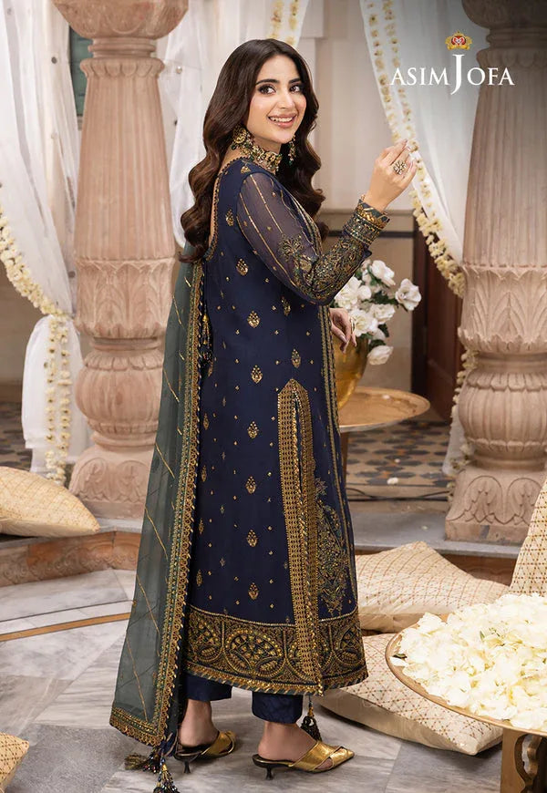 Asim Jofa | Shehnai Festive Collection | AJSH-12 - Aqsa Fabrics