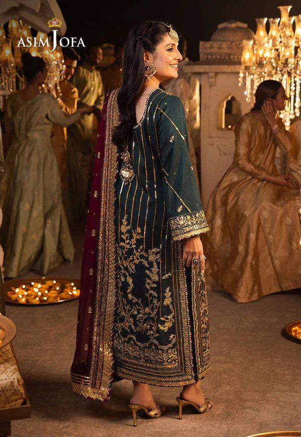 Asim Jofa | Shehnai Festive Collection | AJSH-20 - Aqsa Fabrics