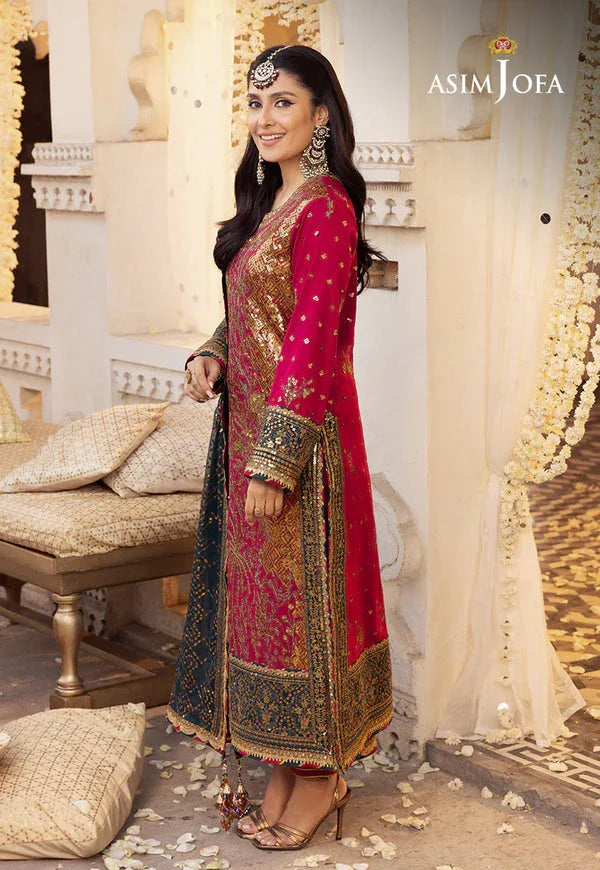 Asim Jofa | Shehnai Festive Collection | AJSH-19 - Aqsa Fabrics
