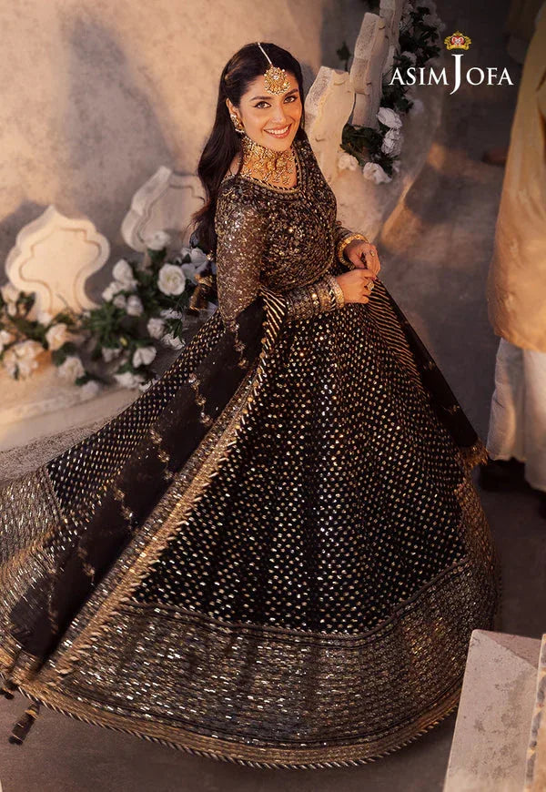 Asim Jofa | Shehnai Festive Collection | AJSH-01 - Aqsa Fabrics